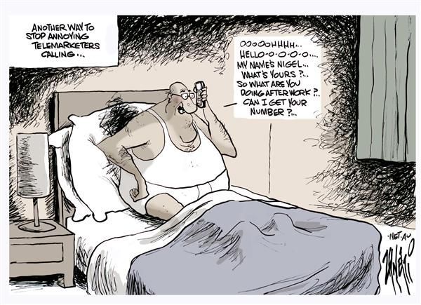 Telemarketers by Paul Zanetti, Australia